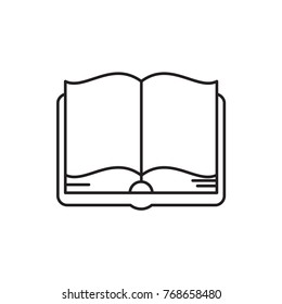 book icon illustration isolated vector sign symbol