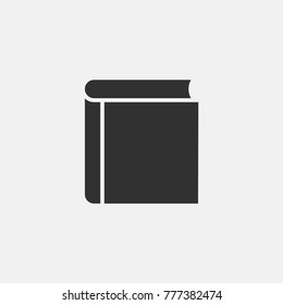 Book icon illustration isolated vector sign symbol