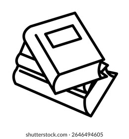 Vektordesign-Vorlage für Buchsymbol