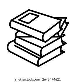 Book icon illustration vector design template