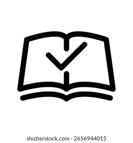 Book icon illustration vector design template
