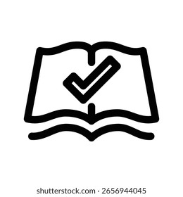 Vektordesign-Vorlage für Buchsymbol