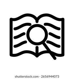 Book icon illustration vector design template