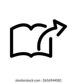 Icono de libro ilustración Vector diseño Plantilla