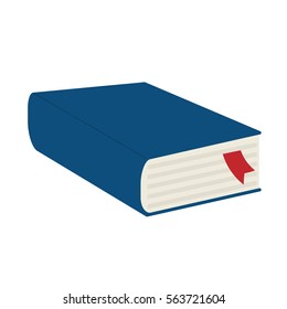 book icon image full color vector illustration design 