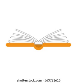 book icon image full color vector illustration design 