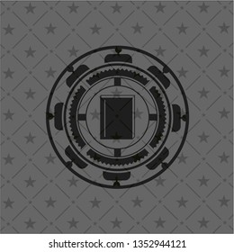 book icon inside dark badge