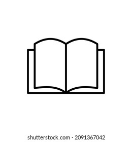 book icon isolated of design vector.
