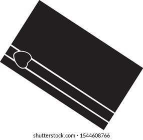 Book icon. Isolated diary icon with a white background
