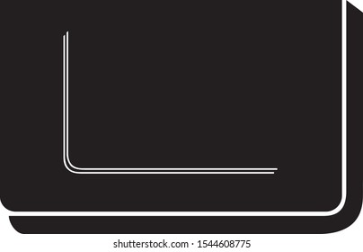Book icon. Isolated diary icon with a white background