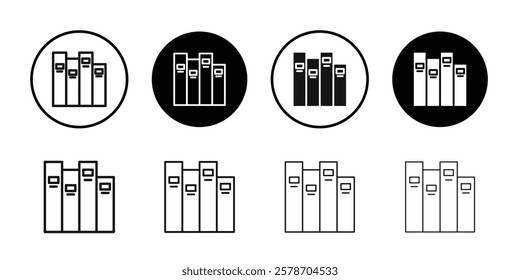 Book icon Isolated flat vector in outline