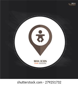 Book icon isolated on gray background.book.vector illustration.