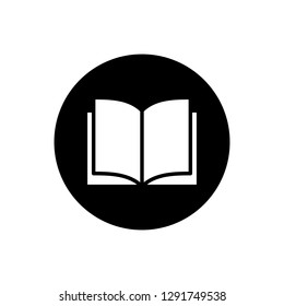 Book icon. Book icon isolated on white background