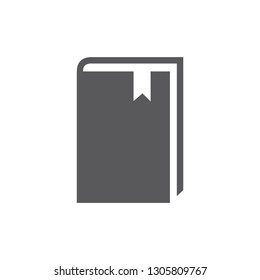 Book icon isolated on white background