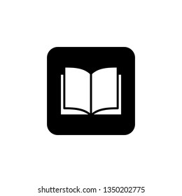 Book icon. Book icon isolated on white background