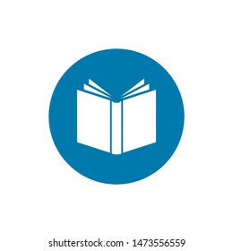 Book icon. Book icon isolated on white background