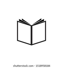 Book icon isolated on white background