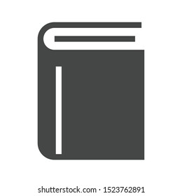Book icon isolated on white background. Education symbol modern, simple, vector, icon for website design, mobile app, ui. Vector Illustration