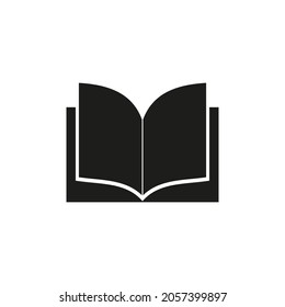 Book icon. Book icon isolated on white background