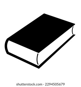 Book Icon isolated on white background. Education Vector illustration