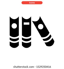book icon isolated sign symbol vector illustration - high quality black style vector icons
