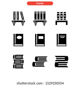 book icon isolated sign symbol vector illustration - Collection of high quality black style vector icons
