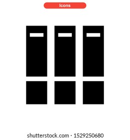 book icon isolated sign symbol vector illustration - high quality black style vector icons
