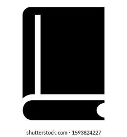 book icon isolated sign symbol vector illustration - high quality black style vector icons
