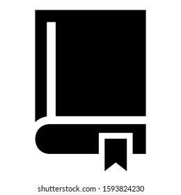 book icon isolated sign symbol vector illustration - high quality black style vector icons

