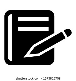 book icon isolated sign symbol vector illustration - high quality black style vector icons
