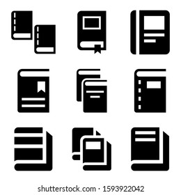 book icon isolated sign symbol vector illustration - Collection of high quality black style vector icons
