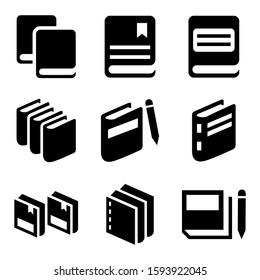 book icon isolated sign symbol vector illustration - Collection of high quality black style vector icons
