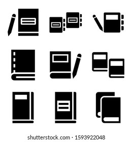 book icon isolated sign symbol vector illustration - Collection of high quality black style vector icons
