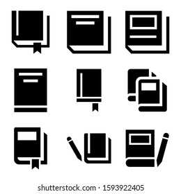 book icon isolated sign symbol vector illustration - Collection of high quality black style vector icons

