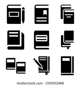 book icon isolated sign symbol vector illustration - Collection of high quality black style vector icons
