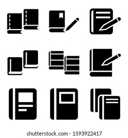 book icon isolated sign symbol vector illustration - Collection of high quality black style vector icons
