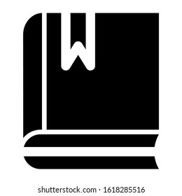 book icon isolated sign symbol vector illustration - high quality black style vector icons
