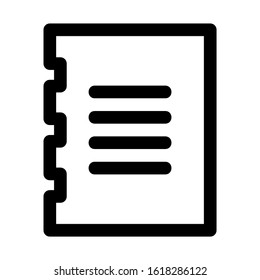 book icon isolated sign symbol vector illustration - high quality black style vector icons
