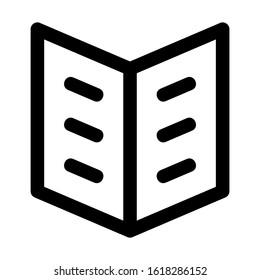 book icon isolated sign symbol vector illustration - high quality black style vector icons
