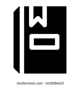 book icon isolated sign symbol vector illustration - high quality black style vector icons
