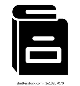 book icon isolated sign symbol vector illustration - high quality black style vector icons
