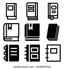 book icon isolated sign symbol vector illustration - Collection of high quality black style vector icons
