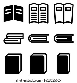 book icon isolated sign symbol vector illustration - Collection of high quality black style vector icons
