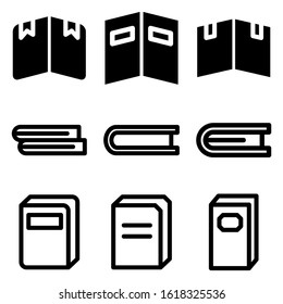 book icon isolated sign symbol vector illustration - Collection of high quality black style vector icons
