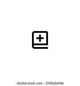 book icon isolated white background