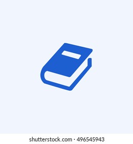 book icon, isolated, white background