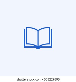 book icon, isolated, white background