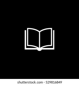 book icon, isolated, white background