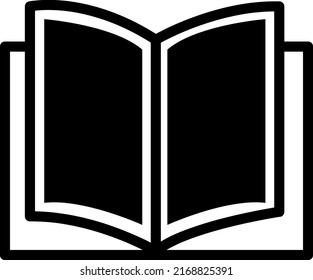 Book Icon. Lecture or Library Illustration As A Simple Vector Sign  Trendy Symbol for Design, Websites, Presentation or Application..eps