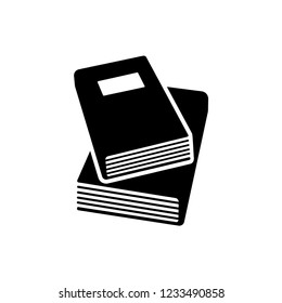 Book Icon. Library, Dictionary. Literate  Illustration. Applied as Trendy Symbol for Design Elements, Websites, Presentation and Application - Vector. 